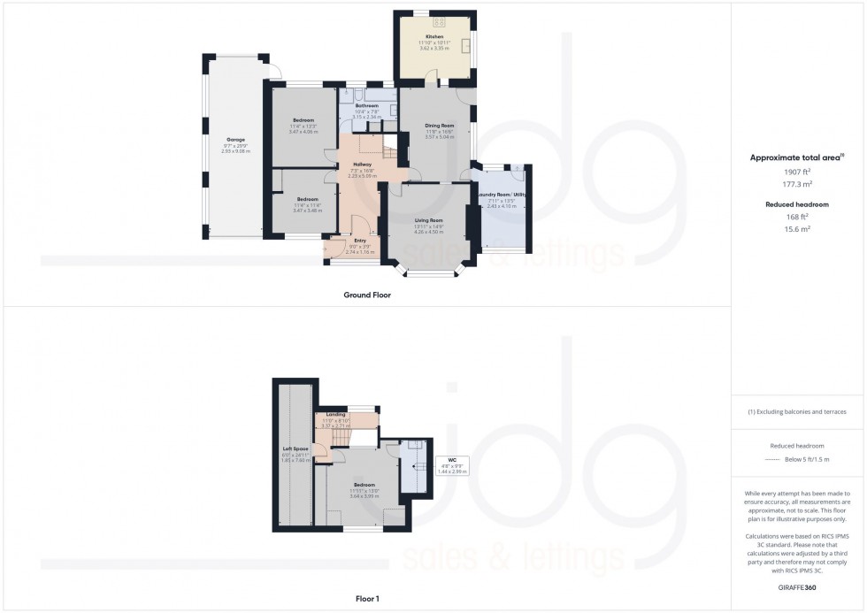 Floorplan for Clarksfield Road, Bolton Le Sands, LA5