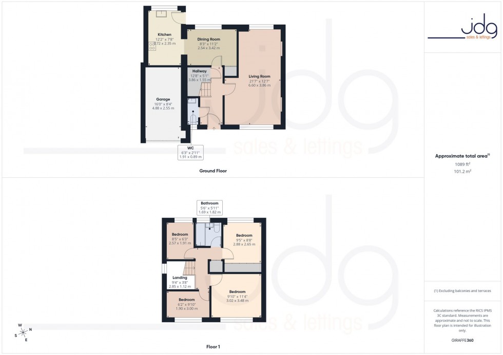 Floorplan for Bay Horse Drive, Lancaster, LA1