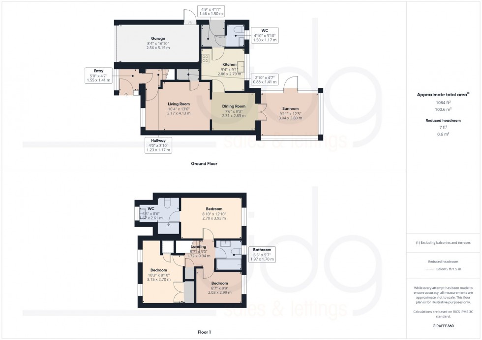 Floorplan for Cathedral Drive, Heaton With Oxcliffe, LA3