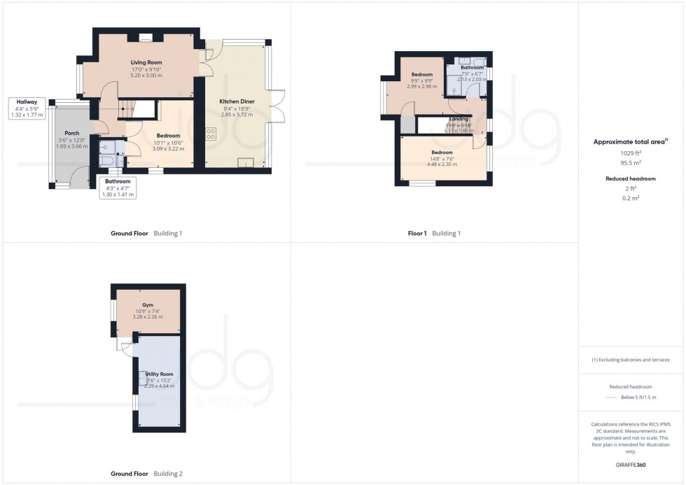Floorplan for Barley Cop Lane, Lancaster, LA1