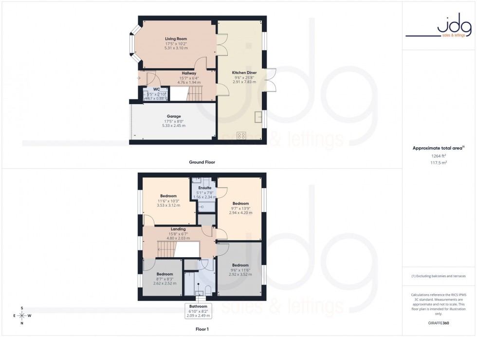 Floorplan for Hornby Road, Caton, LA2