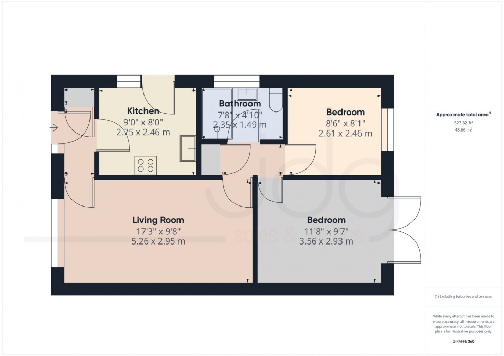 Floorplan for Chapel View, Overton, LA3