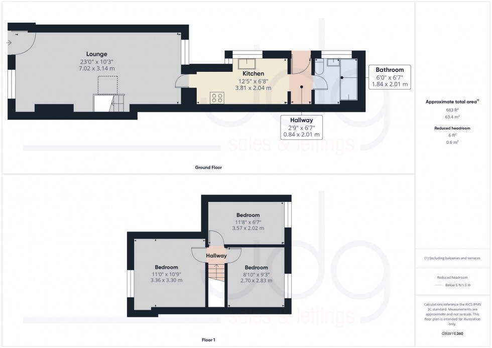 Floorplan for Williamson Road, Lancaster, LA1