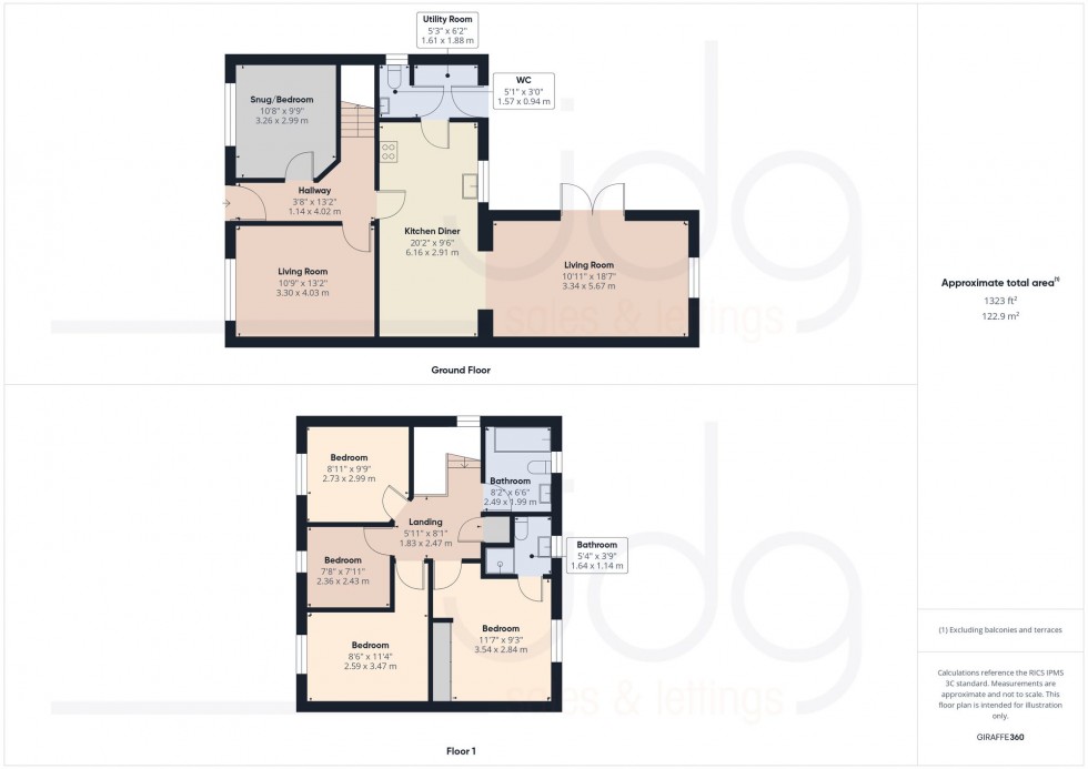 Floorplan for Laund Gardens, Galgate, LA2