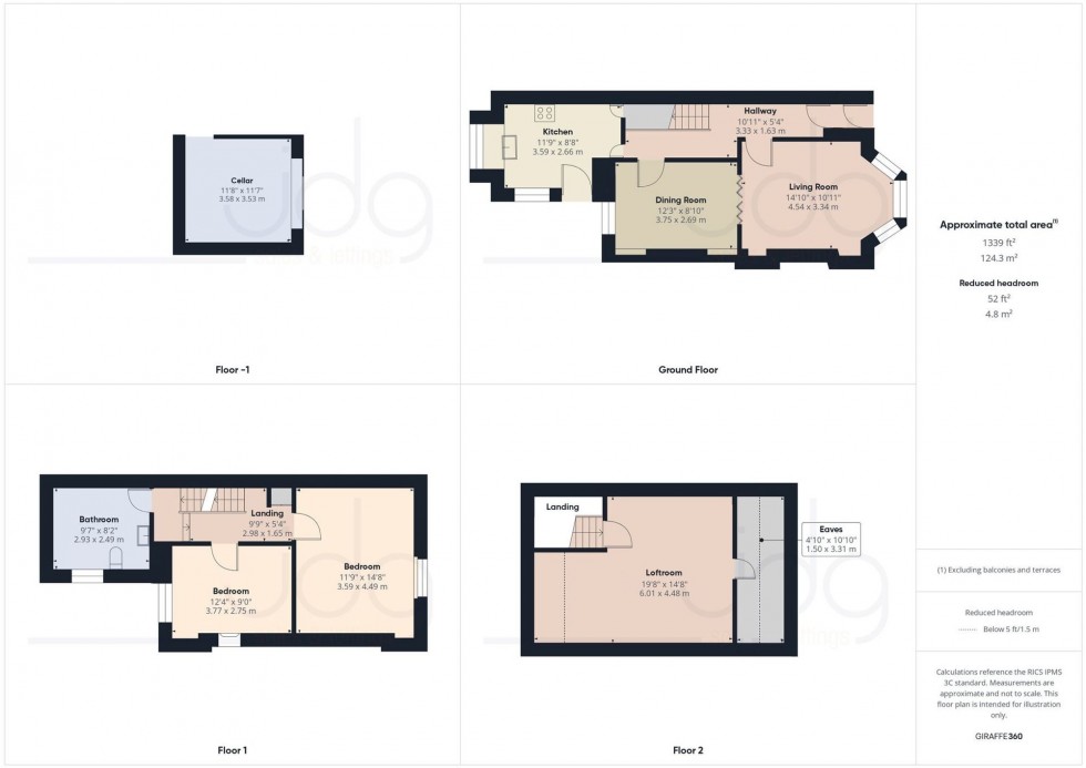 Floorplan for Portland Street, Lancaster, LA1