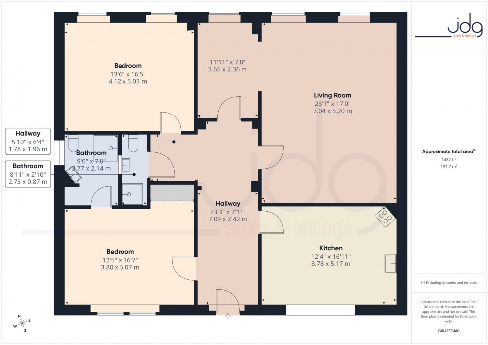 Floorplan for Castle Park, Lancaster, LA1