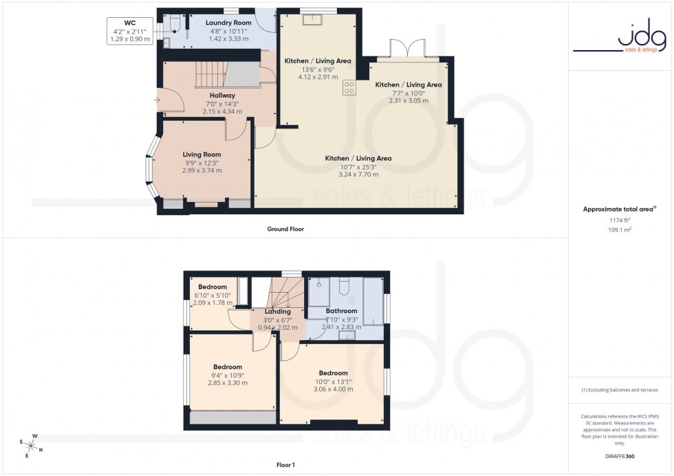 Floorplan for Bedford Place, Lancaster, LA1