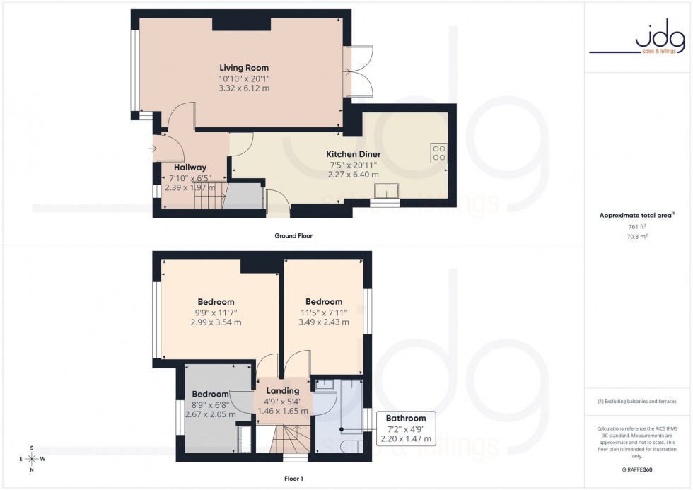 Floorplan for Lowlands Road, Morecambe, LA4