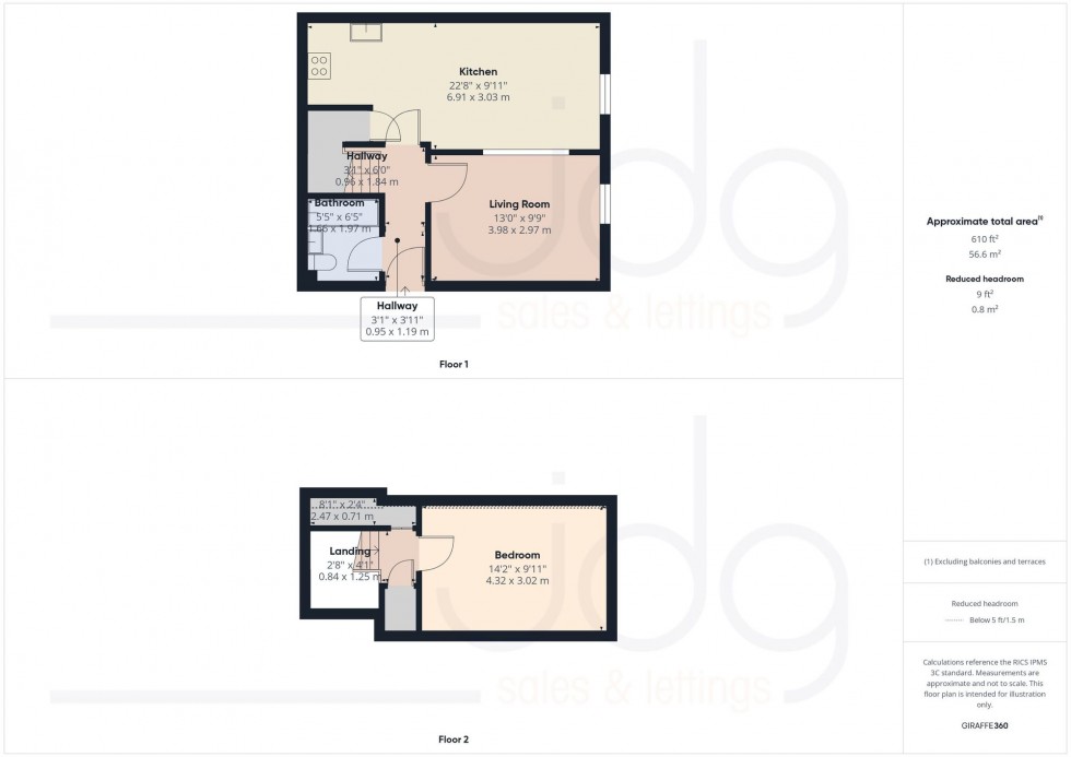 Floorplan for Henry Street, Lancaster, LA1