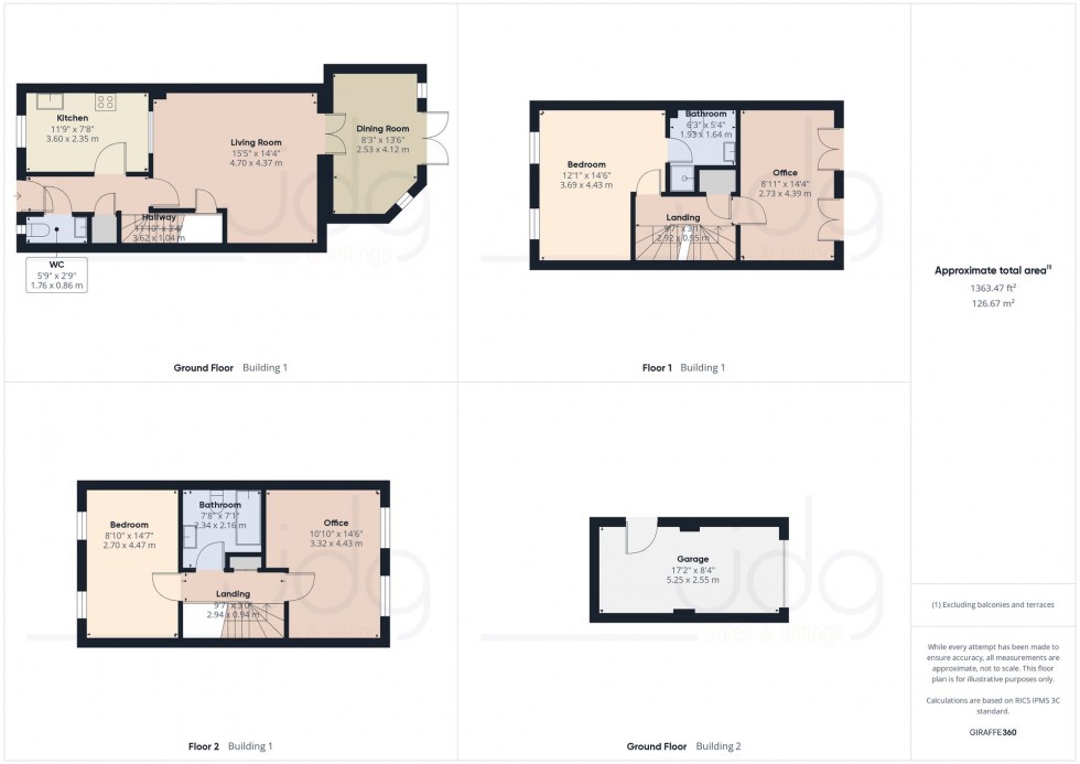Floorplan for Masonfield Crescent, Lancaster, LA1