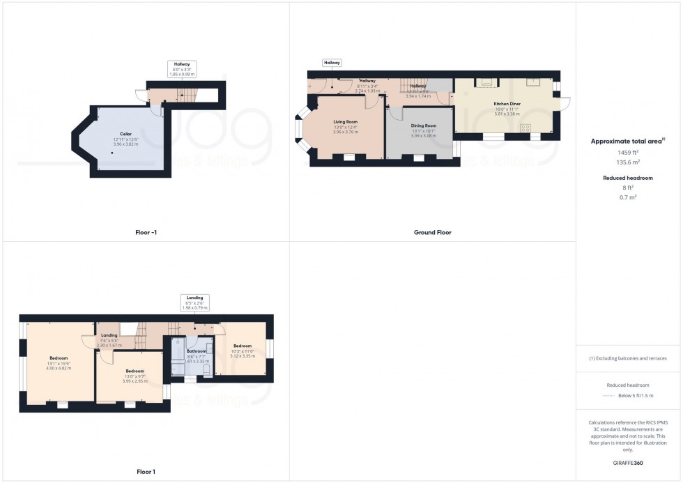 Floorplan for Slyne Road, Lancaster, LA1