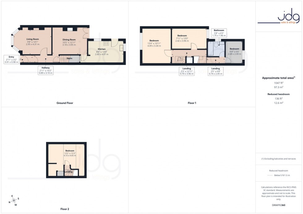 Floorplan for Balmoral Road, Lancaster, LA1