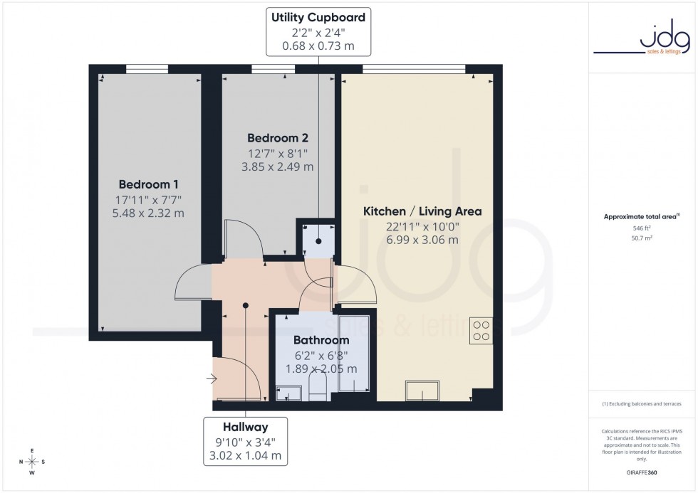Floorplan for Fenton Street, Lancaster, LA1