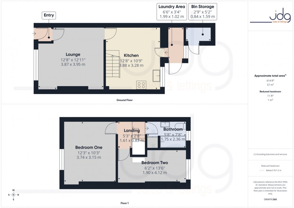Floorplan for Trafalgar Road, Lancaster, LA1