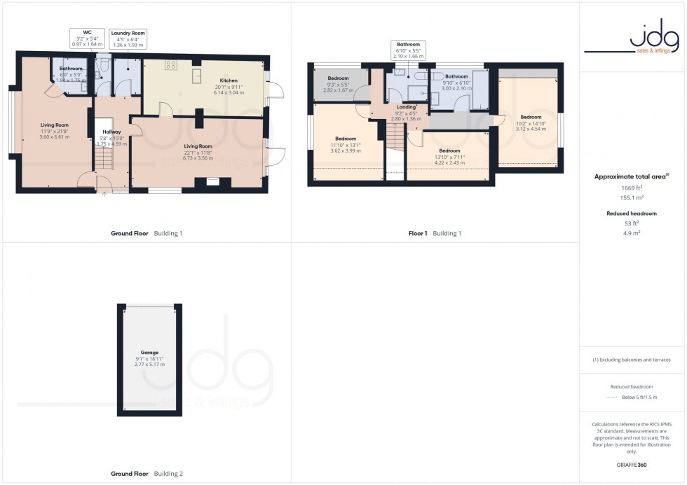 Floorplan for Knowe Hill Crescent, Lancaster, LA1