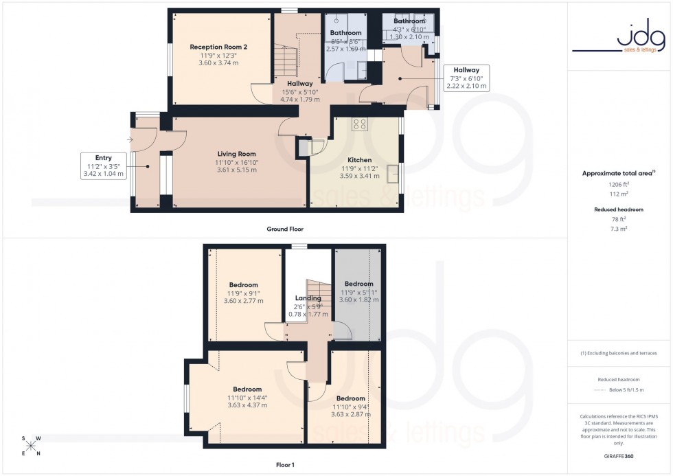 Floorplan for Keswick Court, Lancaster, LA1