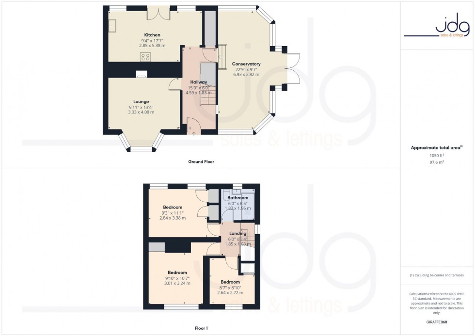 Floorplan for Barley Cop Lane, Lancaster, LA1