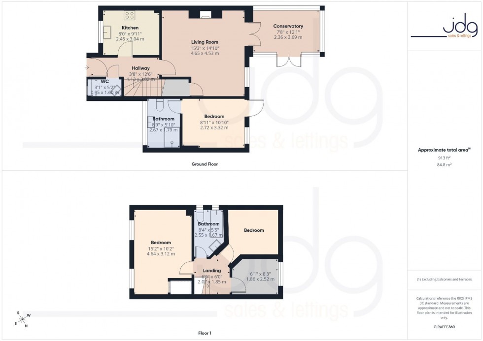 Floorplan for Redruth Drive, Carnforth, LA5