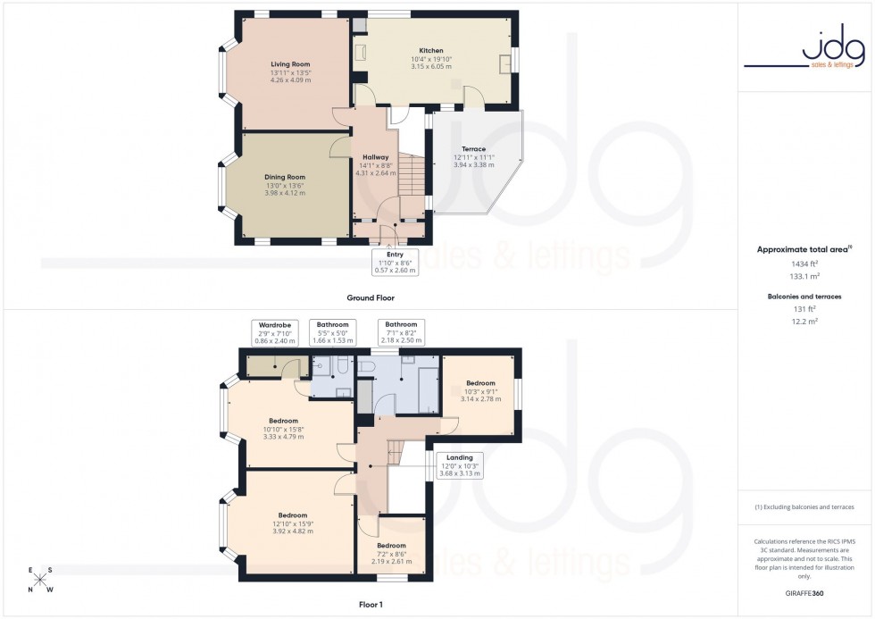 Floorplan for Barley Cop Lane, Lancaster, LA1