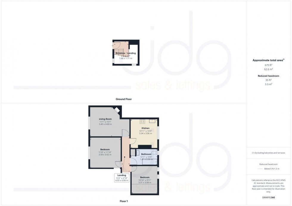 Floorplan for Harewood Avenue, Heysham, LA3