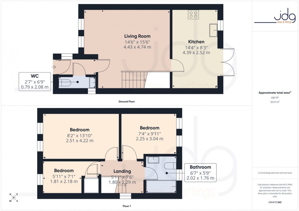 Floorplan for Canterbury Close, Heaton With Oxcliffe, LA3