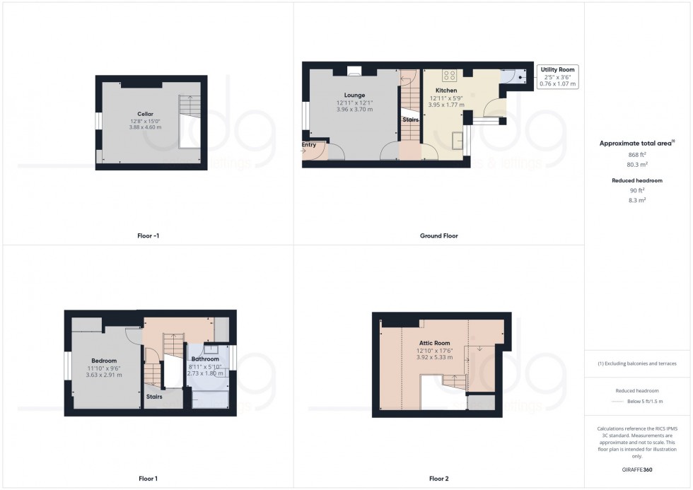 Floorplan for Booth Street, Carnforth, LA5