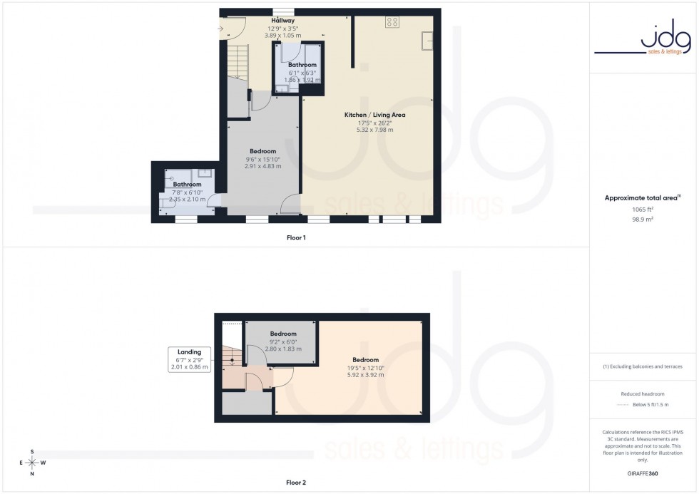 Floorplan for Fenton Street, Lancaster, LA1
