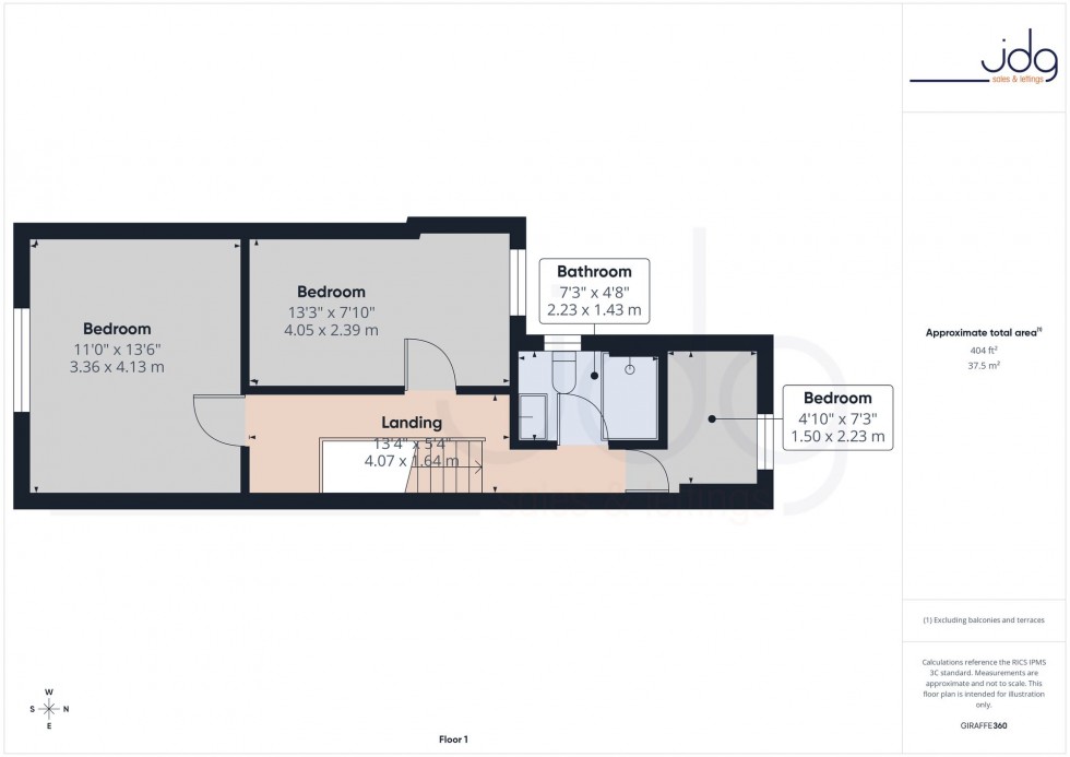 Floorplan for Wellington Road, Lancaster, LA1