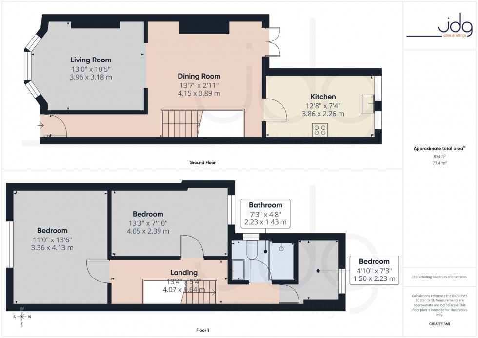 Floorplan for Wellington Road, Lancaster, LA1