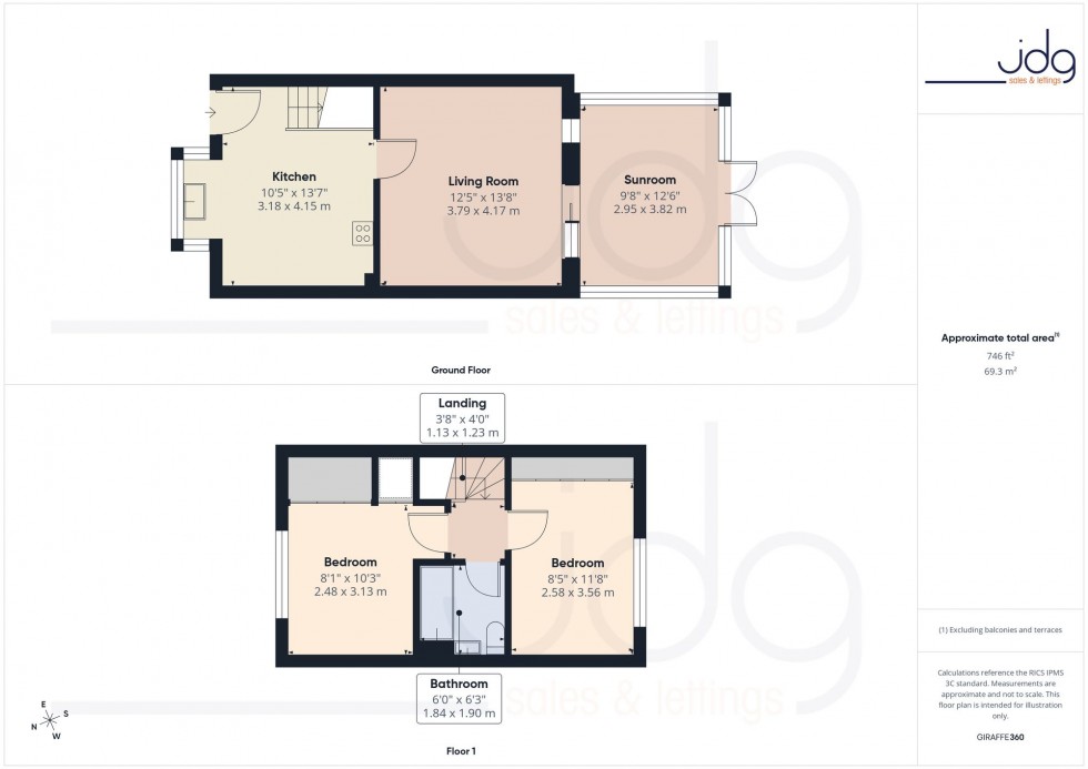 Floorplan for Lindeth Gardens, Lancaster, LA1