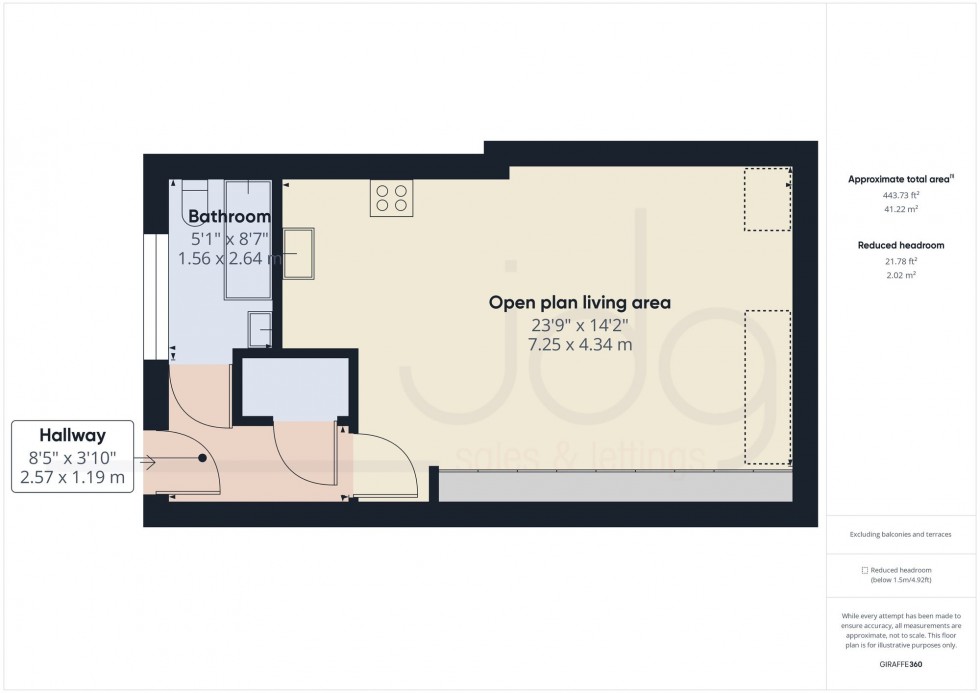 Floorplan for Aalborg Place, Mill View House Aalborg Place, LA1