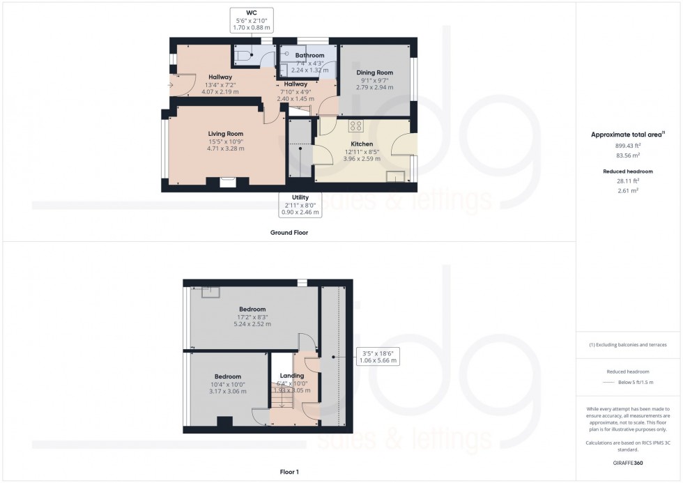 Floorplan for Kingsway, Heysham, LA3