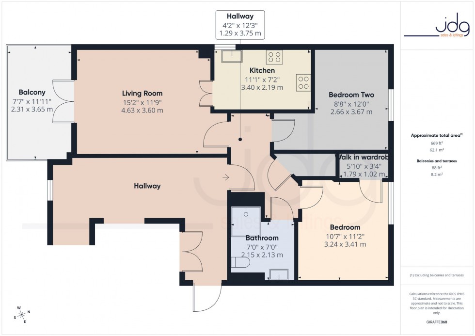Floorplan for Greaves Road, Williamson Court, LA1