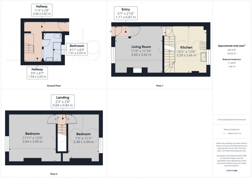 Floorplan for Bradshaw Street, Lancaster, LA1