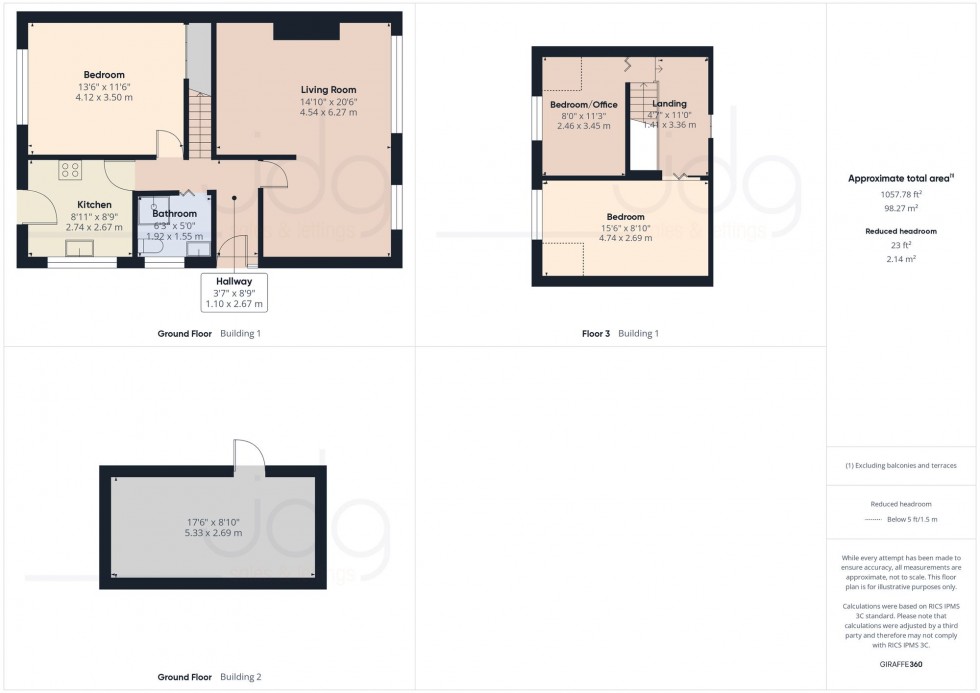 Floorplan for Winchester Avenue, Lancaster, LA1