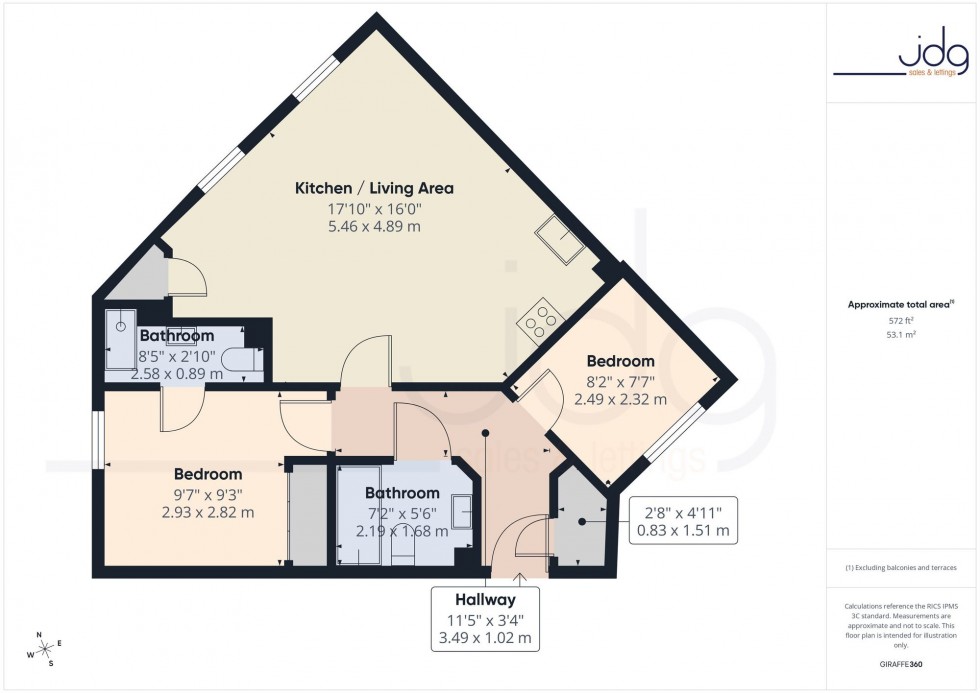Floorplan for Brambling Drive, Heysham, LA3