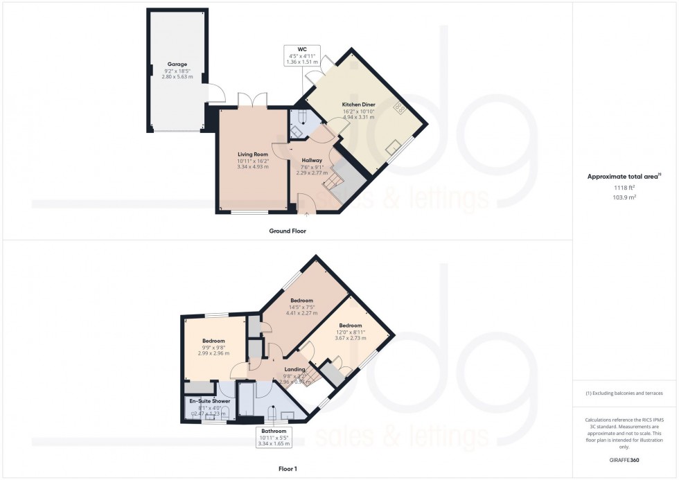 Floorplan for Greenfinch Way, Heysham, LA3