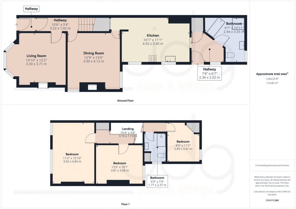 Floorplan for Ellel, Lancaster, LA2
