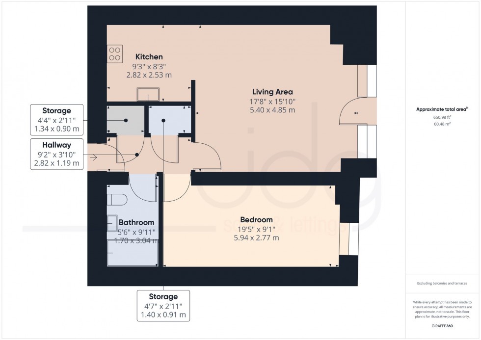 Floorplan for Kershaw Drive, The Residence Kershaw Drive, LA1