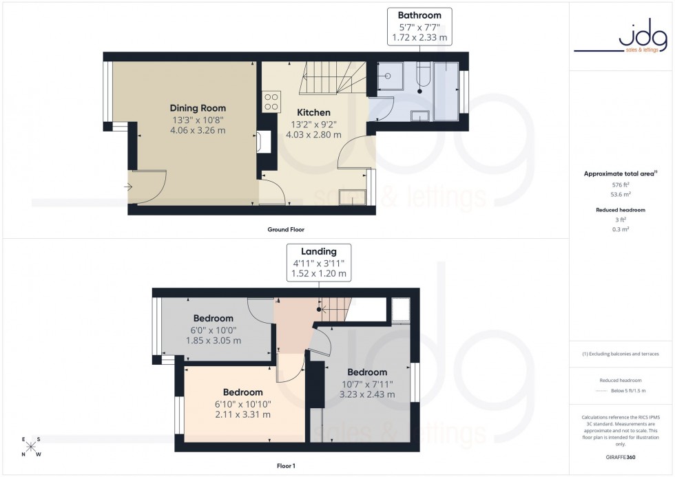 Floorplan for Ashford Road, Lancaster, LA1