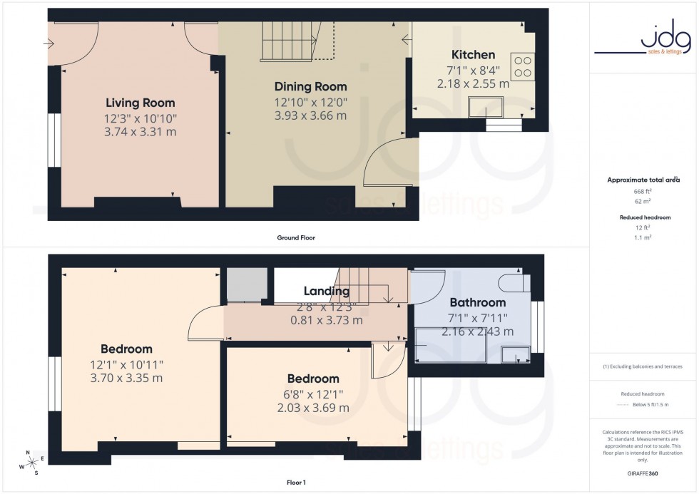 Floorplan for Gregson Road, Lancaster, LA1