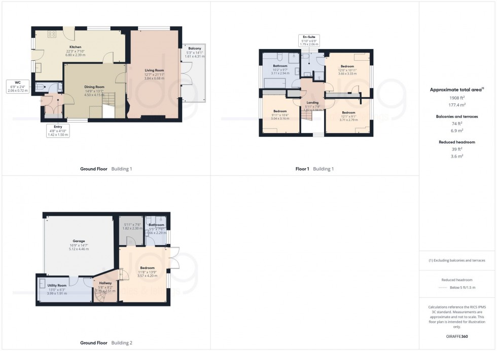 Floorplan for Prospect Drive, Hest Bank, LA2