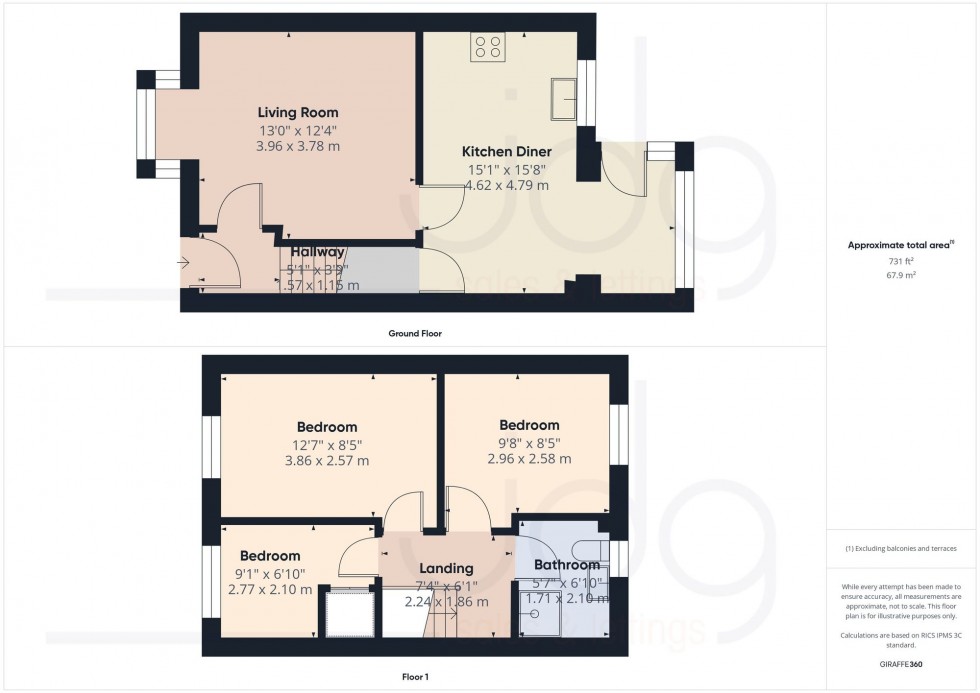 Floorplan for Willow Lane, Lancaster, LA1