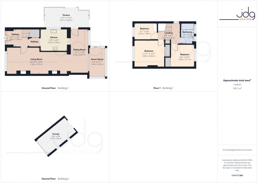 Floorplan for Oxford Place, Lancaster, LA1
