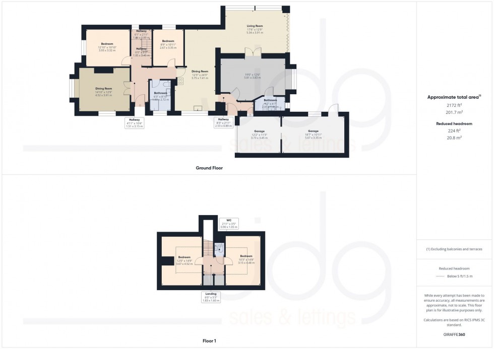 Floorplan for Manor Road, Slyne, LA2