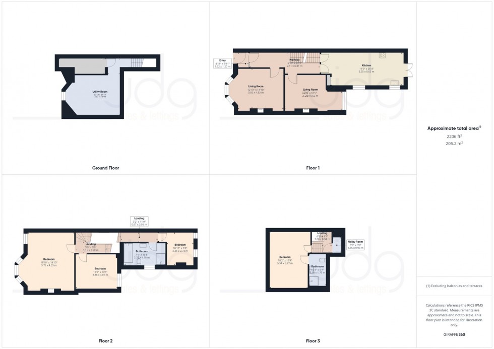 Floorplan for Meadowside, Lancaster, LA1