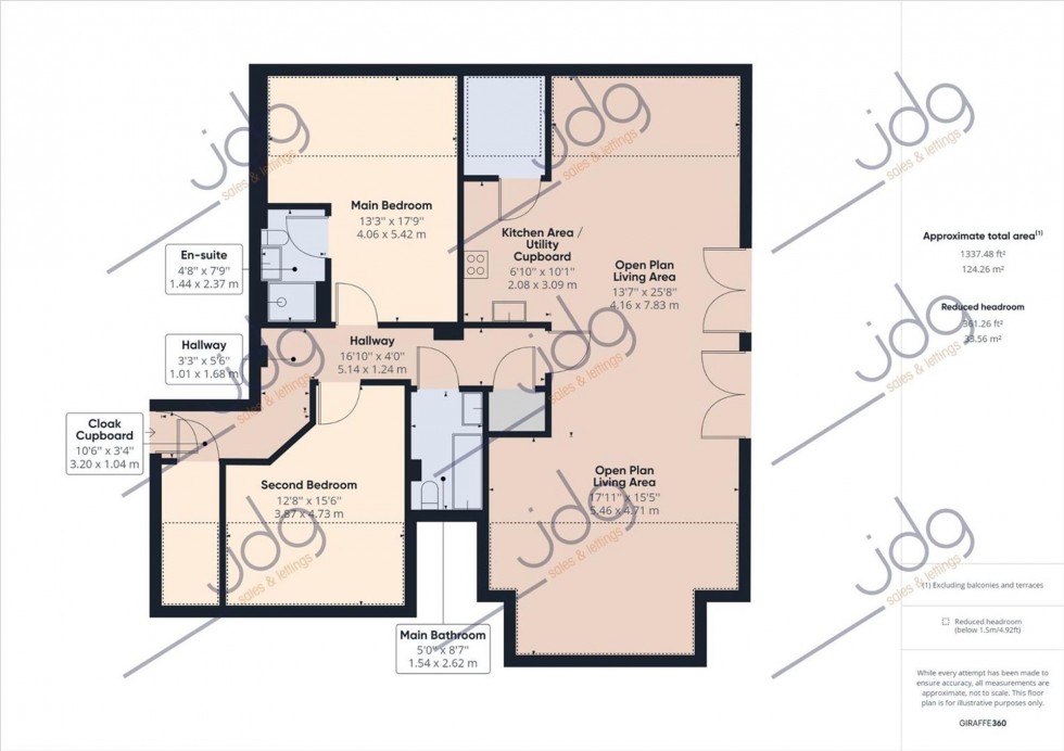 Floorplan for Damside Street, Lancaster, LA1