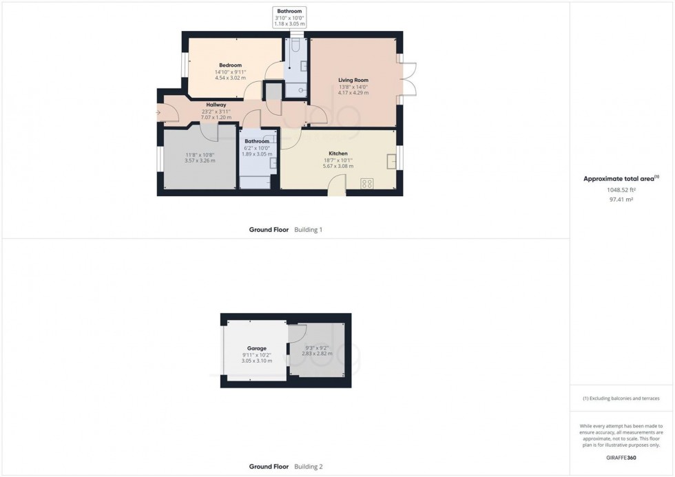 Floorplan for Chapelside Drive, Ellel, LA2