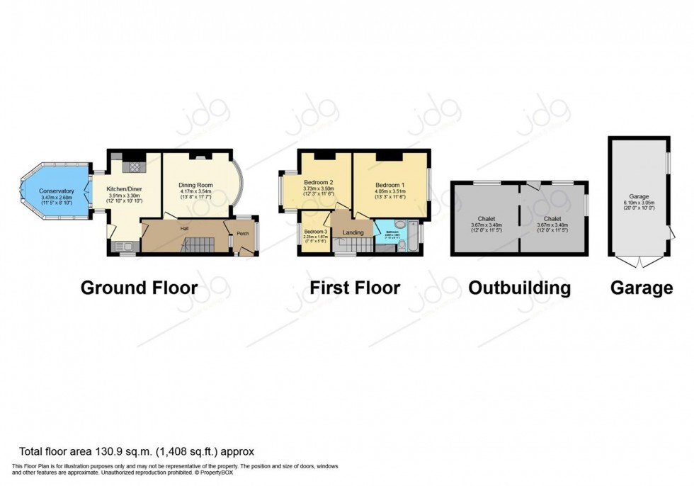 Floorplan for Lune Valley Estate, Lancaster, LA1