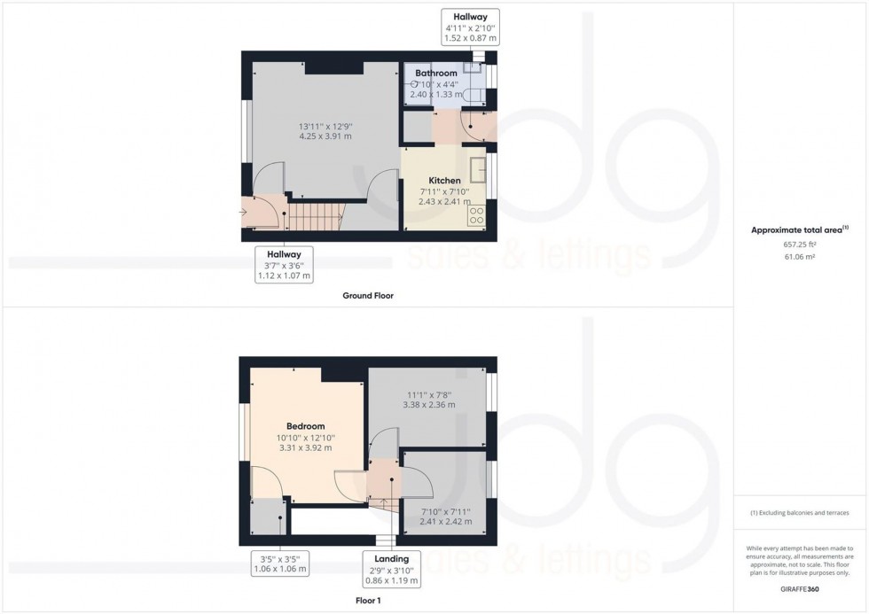 Floorplan for Beaumont Place, Lancaster, LA1